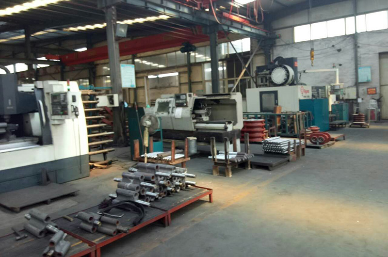 機器加工車間，安裝車間